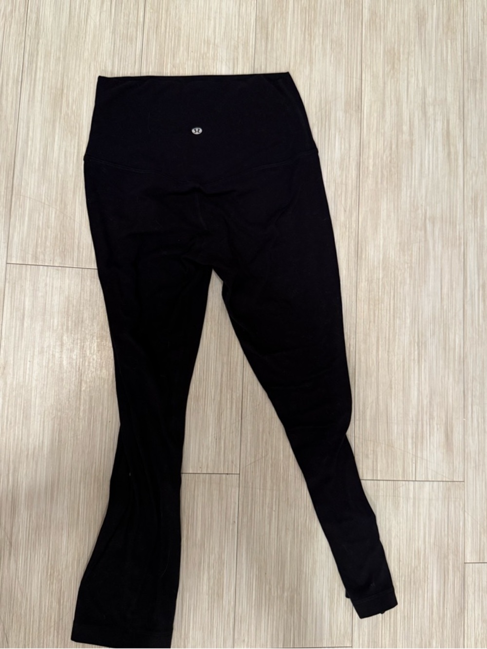 lululemon athletica Black High-Waist Leggings with Logo
